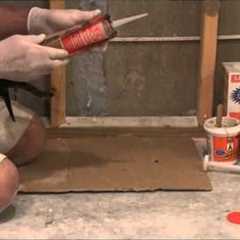 Cracked Foundation Repair with LCR Repair Kit.