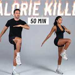 50 MIN CALORIE KILLER HIIT WORKOUT - ALL STANDING - Burn 1000 Calories, Full Body, No Equipment