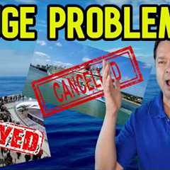 HUGE DELAYS AND THOUSANDS OF CRUISES CANCELLED OVERNIGHT