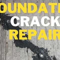 DIY Foundation Crack Repair