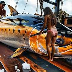 How American fishermen catch yellowfin tuna the fastest, catching millions with longline fishing