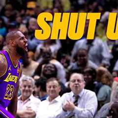 LeBron James' Most Savage Crowd Silencers! ⚠️