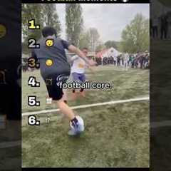 Ranking Best Football Moments ⚽🥅 #shorts #sports