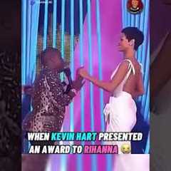 When Kevin Hart presented an award to Rihanna