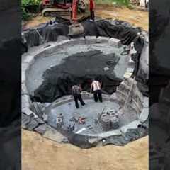 Natural Swimming Pool Build – Boulder + Wall Install