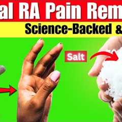 The Best Natural Remedies For Arthritis Relief  (You’ll Be Shocked)
