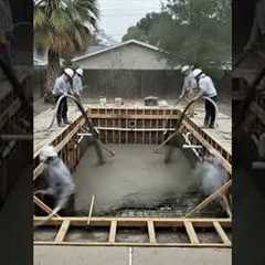 Destroyed Pool to Luxury Paradise 😱💦 | Full Transformation Timelapse #viral #youtubeshorts #foryou