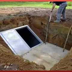 Man Builds Secret Underground BUNKER in his Backyard | by @tehnolexa