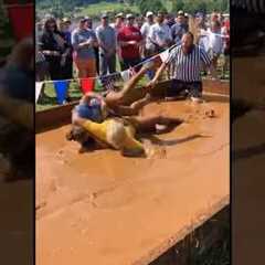girls fight in mud part 114 #wwe #mma #shorts #viral #trending #sports #news #wrestling