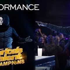 SHIN LIM Is Magician X?! Marc Spelmann Blows Minds With Magic! - America's Got Talent: The Champions