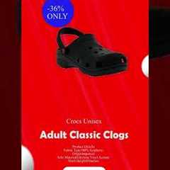 Crocs Unisex-Adult Classic Clogs (Best Sellers amazon product)