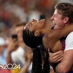Pulling on heart strings: The Paris Olympics' best family moments  | NBC Sports