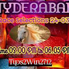 HYDERABAD 🐎 RACE 24-03-2026 | TIPS WITH ANALYSIS | FREE HORSE RACE TIPS | #hyderabadracetips