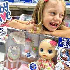 🤭 SURPRISE TARGET Shopping Outing for REAL AS CAN BE Baby Alive?! ❤️