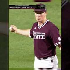 MONSTER HR by Zack Stewart 115 MPH Off the Bat  #baseball #arkansas #razorbacks #sports