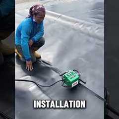 This Plastic Layer Holds Tons of Water⁉️