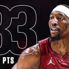 83 POINTS 🤯 Bam Adebayo passes Kobe Bryant's record for SECOND-MOST PTS in a game | NBA on ESPN