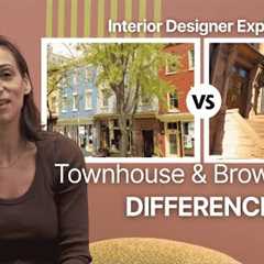 What's The Difference Between Townhouse and Brownstone? | Interior Designer Explains