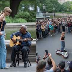 Taylor Swift BUSKS in Central Park — Makes $50,000 for Street Performer Fund