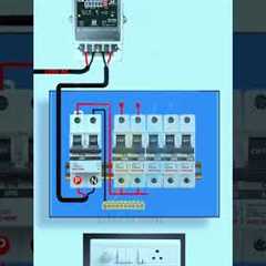 wiring II single phase distribution board wiring II single phase home wiring #shots