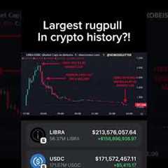 Largest rugpull in crypto history!