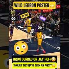 LeBron is dunking EVERYTHING tonight😤