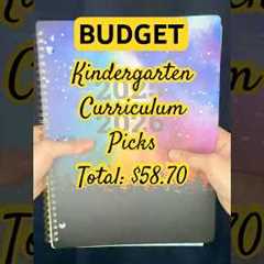 Teacher’s Affordable Kindergarten Curriculum Picks on a Budget