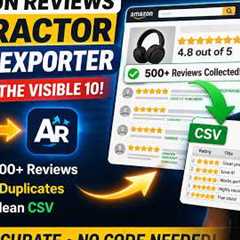 Amazon Reviews Extractor Demo | Export Amazon Reviews to CSV
