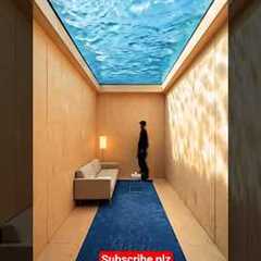 Building a Secret Underground Container Bunker with a Swimming Pool Roof! (Step-by-Step) #shorts