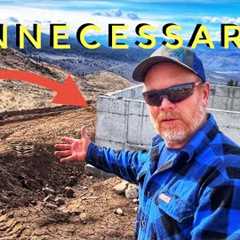 These Things HAVE to Get Done First. Mountain Modern Home Build: Ep#14