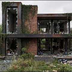 Totally Destroyed House Got Amazing Minimalist Makeover - Full Rebuilt! (ASMR)