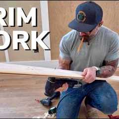 Trim Work || Finishing the Woodshop
