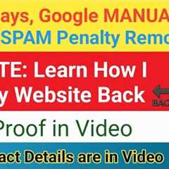 Google Spam update Recovery 2024 | Google manual action penalty removal Guide (A-Z)