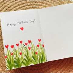 Best Card Making Idea 🌷| Mother’s Day Gift Idea | Floral Card  #mothersday