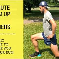 Runners Warm Up Routine - Quick and Easy - 4 minutes - Dynamic Stretches for Runners