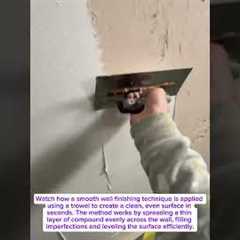 This Wall Finish Trick Will Save You HOURS, Contractors Are Switching!