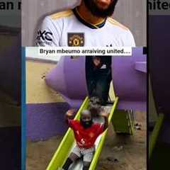bryan mbeumo arriving oldtraford #foryou #football #viral #funny #soccer #bryanmbeumo #blud #fyp#fy