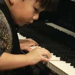 3 Years Old Baby Barron Plays with the Orchestra