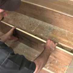How To Install Hardwood on Stairs