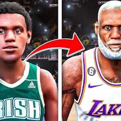 Every Score LeBron Gets Is +1 Age