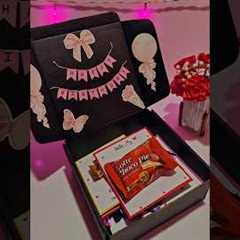 DIY gift hamper box🎀✨️#shorts #ytshorts #trendingnow #gift #handmade