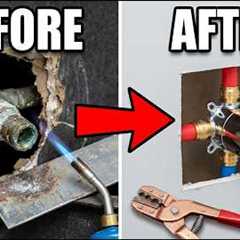 How to Replace Your Shower Valve With PEX - The EASIEST Plumbing Upgrade That Saves You a FORTUNE!