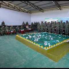 Officers and other ranks complete military career courses at Gabiro Combat Training Centre