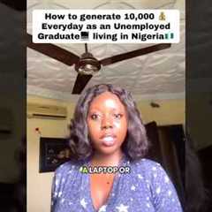 How I Make ₦10,000 Every Day as an Unemployed Graduate in Nigeria | Affiliate Marketing Tutorial