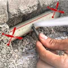 Solve your plumbing problems instantly! Repair  broken ppr, pvc pipes that cannot lock water !