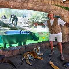 Exploring the LARGEST ZOO Full of EXOTIC ANIMALS!!