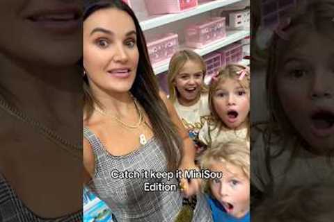 CATCH it KEEP it Game | Miniso edition 😱 #games #shopping #miniso