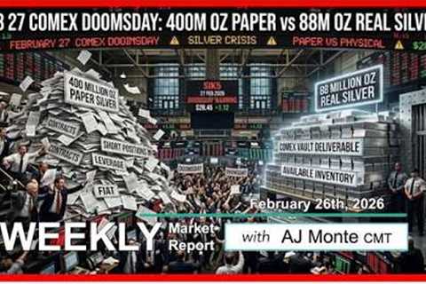 Tomorrow's a BIG DAY for COMEX - Weekly Market Report with AJ Monte CMT