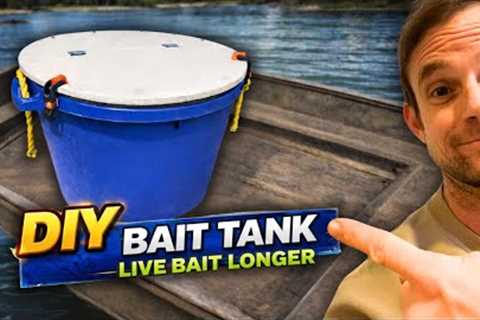 Stop Killing Your Bait (Easy Portable Tank Build)
