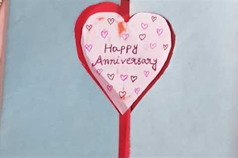 Anniversary card for special person 🩷।। DIY gift ideas for Him ❤️❤️।।#anniversary gift..